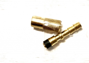 Наконечник шланга подкачки "НАКРУЧИВАЮЩИЙСЯ-КОМПРЕССОРА" 6мм Китай АК0865 Наконечник шланга подкачки "НАКРУЧИВАЮЩИЙСЯ-КОМПРЕССОРА" 6мм Китай АК0865