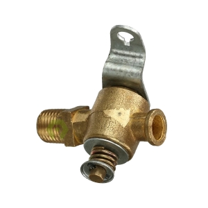 Кран сливной с блока Газ, ПАЗ, ЗМЗ, флажок маленький гнутый АК1626