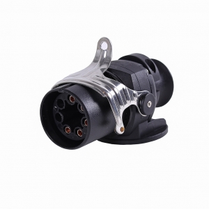 Разъем электрический вилка 7 контактов (АБС) АК3839