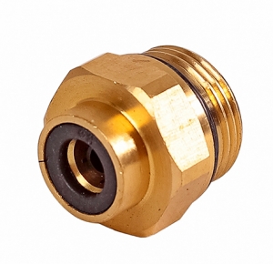 Фитинг 10мм прямой резьба наружная М22х1,5 латунь 