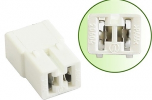 Колодка гнездовая двухконтактная серии 6,3мм 9003 Россия 