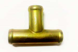 Соединитель для шлангов ЖЕЛЕЗО тройник 22мм 22х22х22