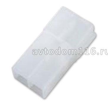 Колодка штыревая двухконтактная серии 6,3мм 9004 Россия 